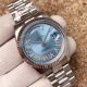 Swiss 3255 Rolex Day-Date II SS Fluted Bezel Ice Blue Dial Fake Watch - NEW (2)_th.jpg